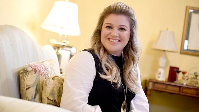 Kelly Clarkson 2017 bei einem Interview: Die Sängerin springt bei der Casting-Show "America's Got Talent" als Jurorin ein.