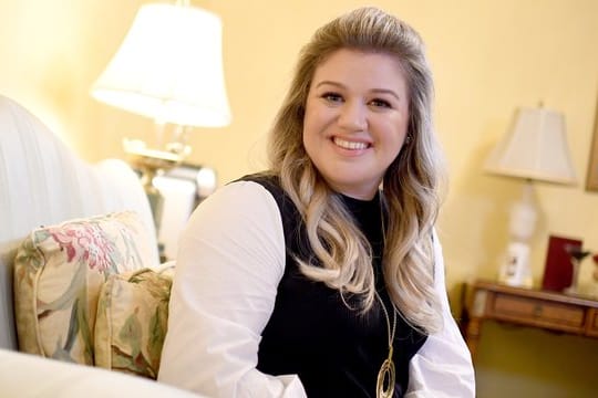 Kelly Clarkson 2017 bei einem Interview: Die Sängerin springt bei der Casting-Show "America's Got Talent" als Jurorin ein.