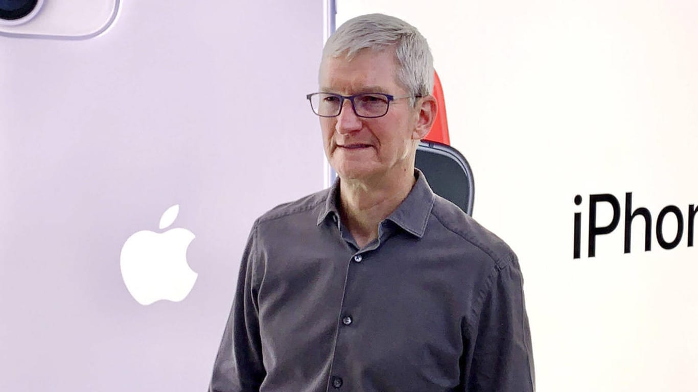 Apple-Vorstandschef Tim Cook: Er ist nun Milliardär.