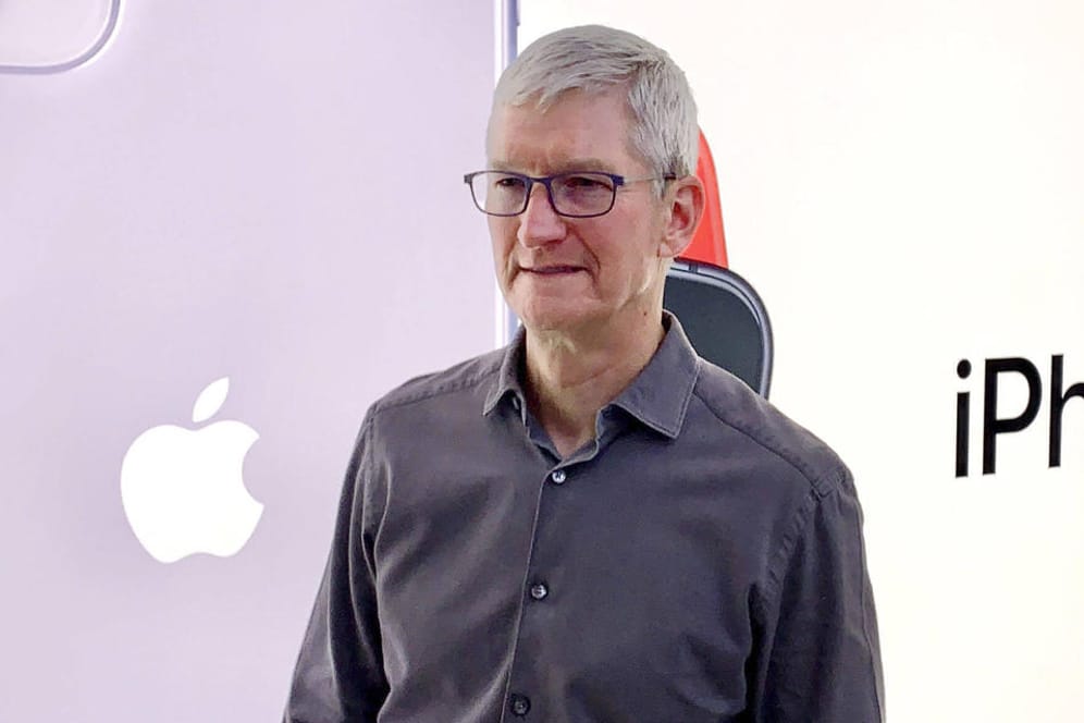 Apple-Vorstandschef Tim Cook: Er ist nun Milliardär.