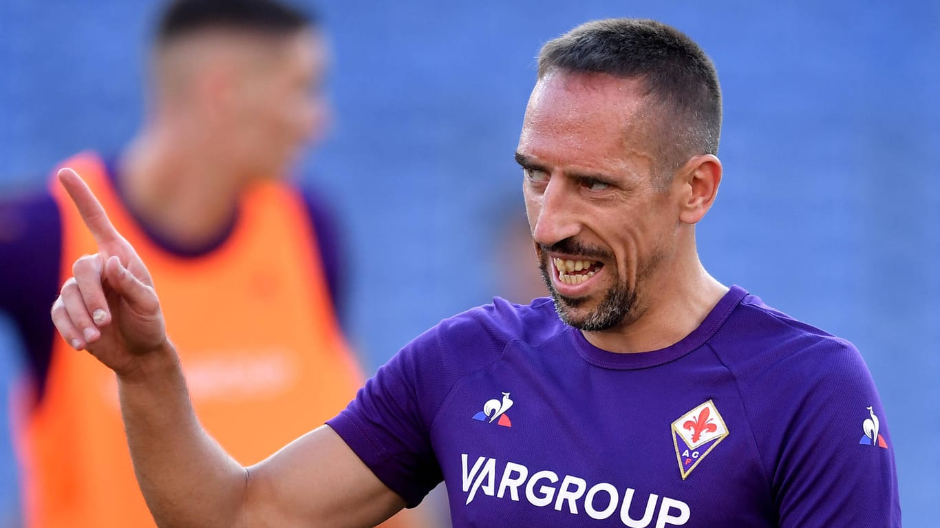 Franck Ribery: Der Franzose wurde direkt in seiner ersten Saison bei der AFC Fiorentina zum Spieler des Jahres gewählt.
