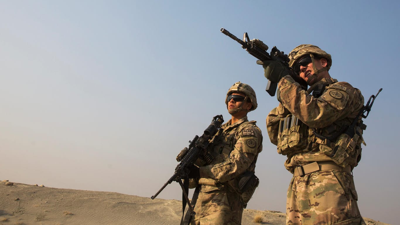 US-Soldaten in Afghanistan: Bis Ende des Jahres wollen die USA ihr Kontingent auf unter 5.000 Mann drücken.