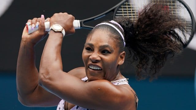 Kehrte mit einem Sieg auf den Tennis-Platz zurück: Serena Williams. Kehrte mit einem Sieg auf den Tennis-Platz zurück: Serena Williams.