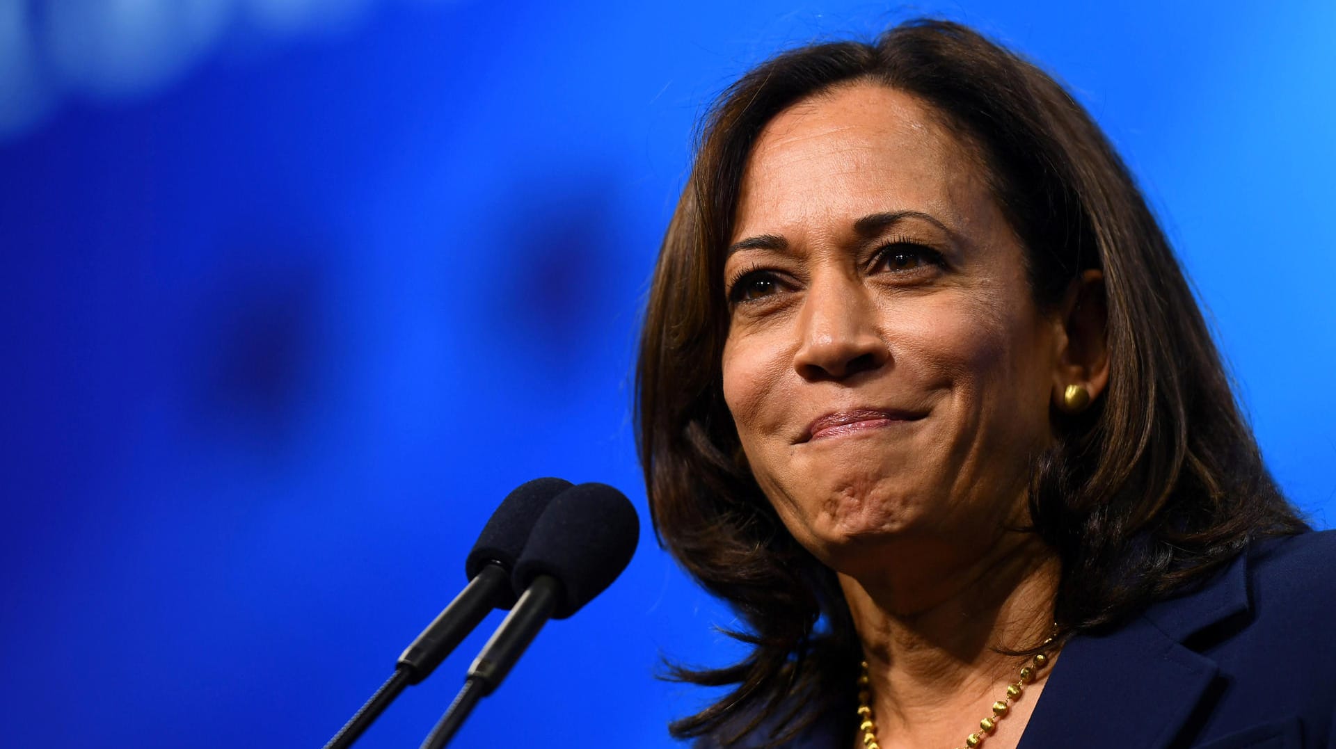 Kamala Harris: Joe Biden bezeichnet sie als "furchtlose Kämpferin".