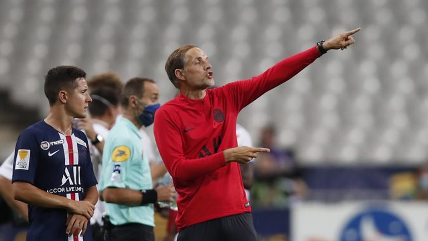 Ist mit Paris Saint-Germain gegen Atalanta Bergamo gefordert: PSG-Coach Thomas Tuchel.