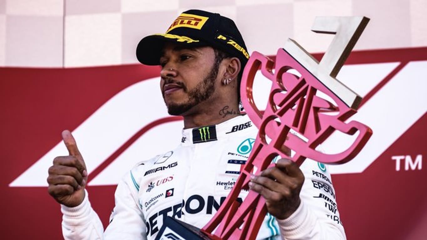 Siegte 2019 in Barcelona: Mercedes-Pilot Lewis Hamilton.