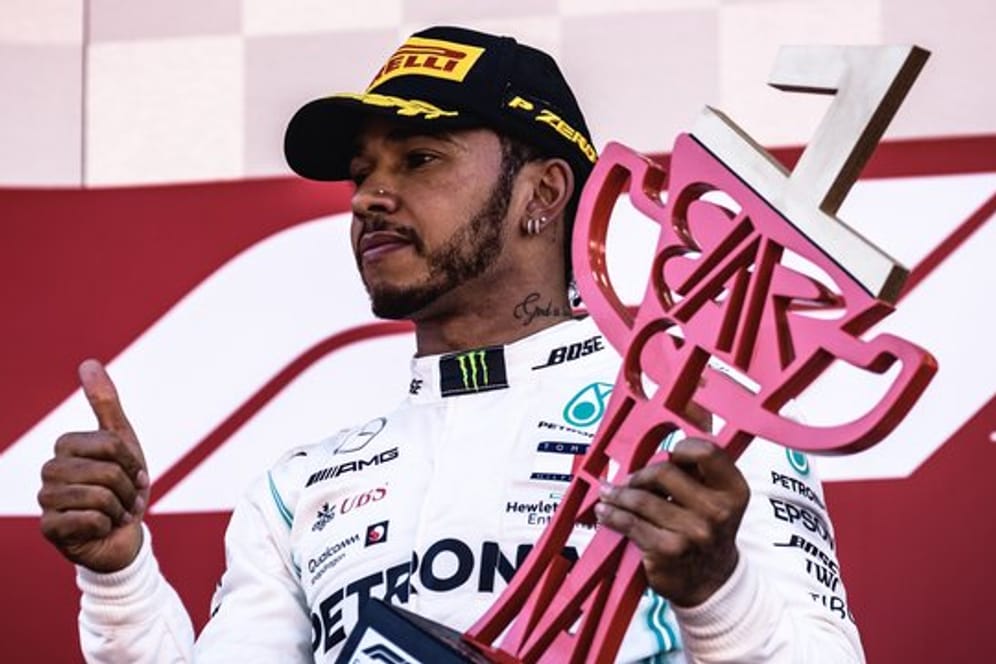 Siegte 2019 in Barcelona: Mercedes-Pilot Lewis Hamilton.