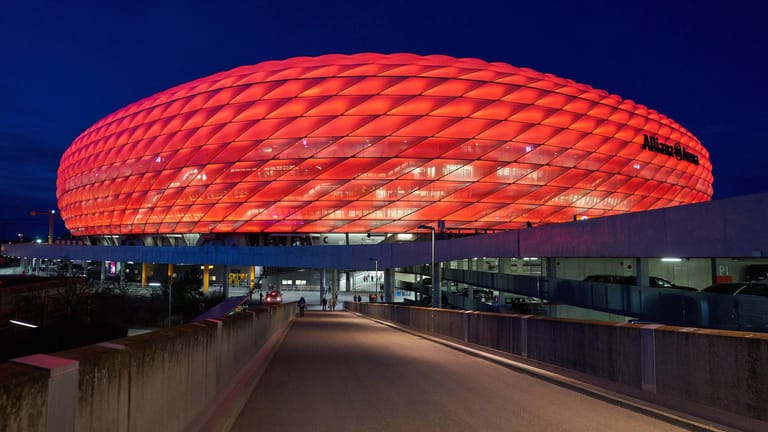 Die Allianz Arena des FC Bayern: Das Stadion ist ein Wahrzeichen des deutschen Rekordmeisters.