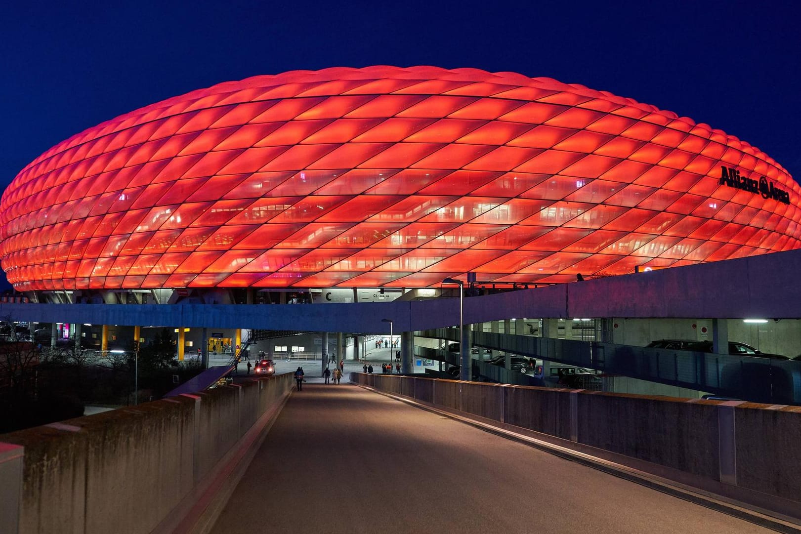 Die Allianz Arena des FC Bayern: Das Stadion ist ein Wahrzeichen des deutschen Rekordmeisters.