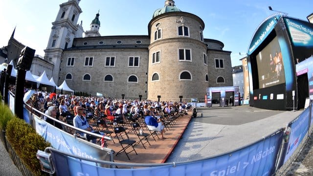 Viele Plätze frei: Festval mit Abstand.