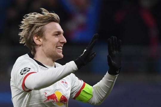 Hält den Finaleinzug mit RB Leipzig für machbar: Emil Forsberg.