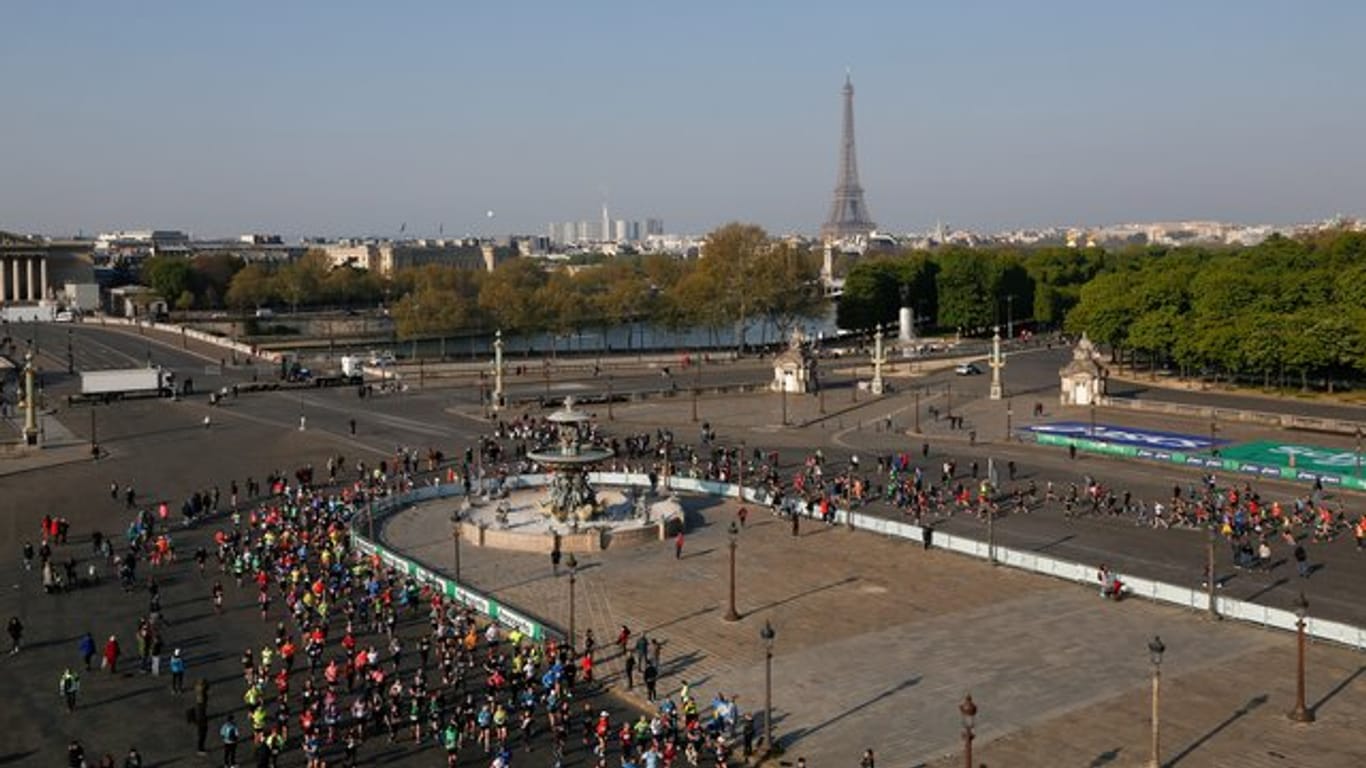 Wurde auf 2021 verschoben: Der Paris-Marathon.
