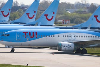 Tui-Flugzeuge am Boden: Der Konzern erhält staatliche Milliardenhilfe.