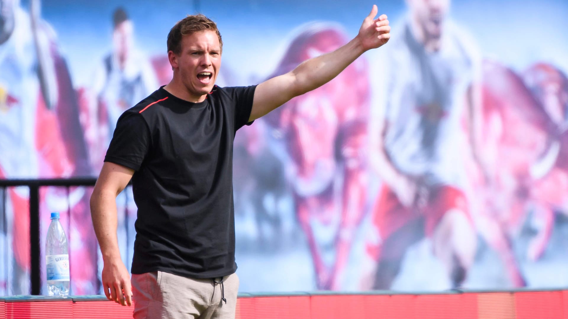 Julian Nagelsmann: Der Leipzig-Trainer will mit seinem Team ins Finale.