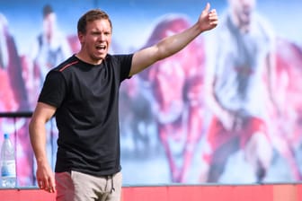 Julian Nagelsmann: Der Leipzig-Trainer will mit seinem Team ins Finale.