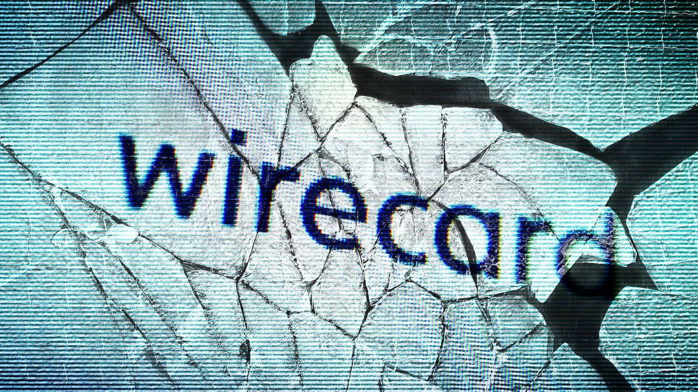Wirecard-Webseite auf zerbrochenem Glas (Fotomontage): Der Konzern soll den deutschen Leitindex Dax verlassen.