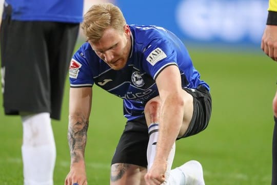 Fehlt Aufsteiger Arminia Bielefeld vorerst: Andreas Voglsammer.