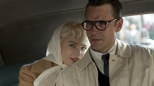 Michelle Williams als Marilyn Monroe und Kenneth Branagh als Laurence Olivier.