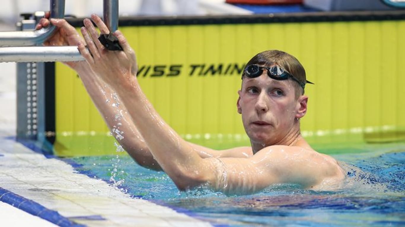 Muss seinen Olympia-Traum um ein Jahr aufschieben: Schwimm-Weltmeister Florian Wellbrock.