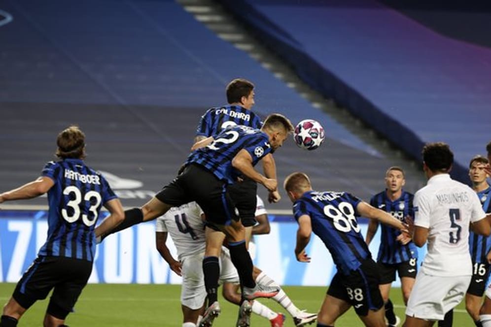 Lange Zeit sah es so aus, als behielte Atalanta gegen PSG die Oberhand.