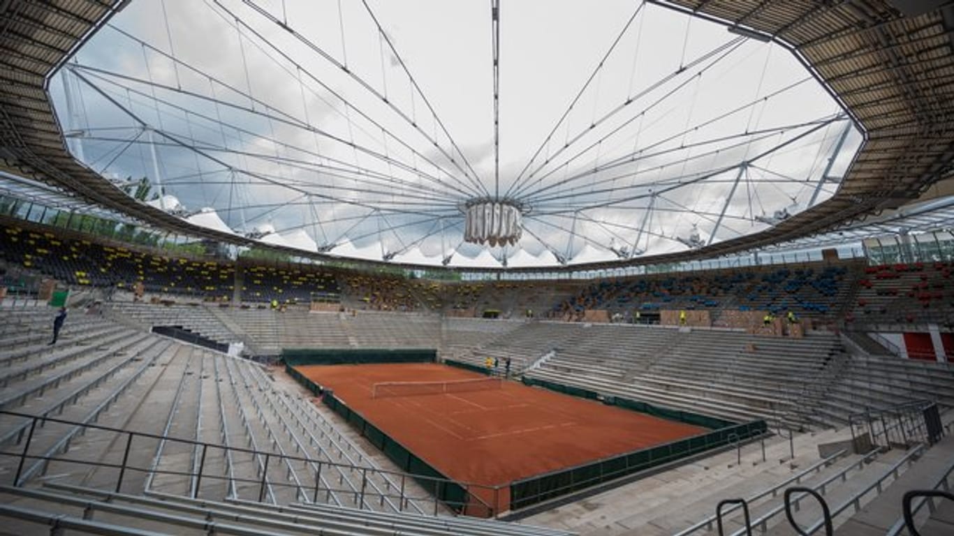Das Hamburger Tennisturnier findet in der zweiten Septemberhälfte statt.