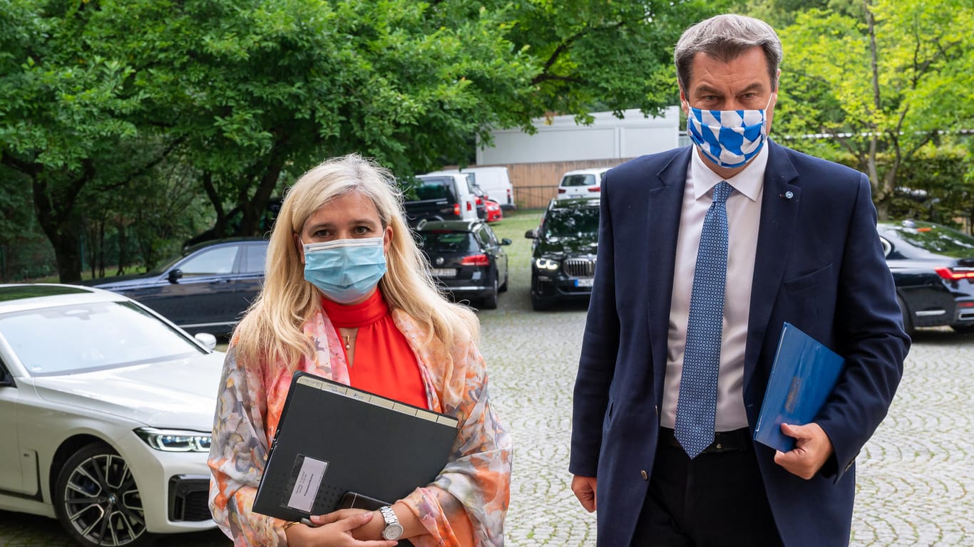 Melanie Huml und Markus Söder: Die bayerische Gesundheitsministerin und der Ministerpräsident haben gepatzt.