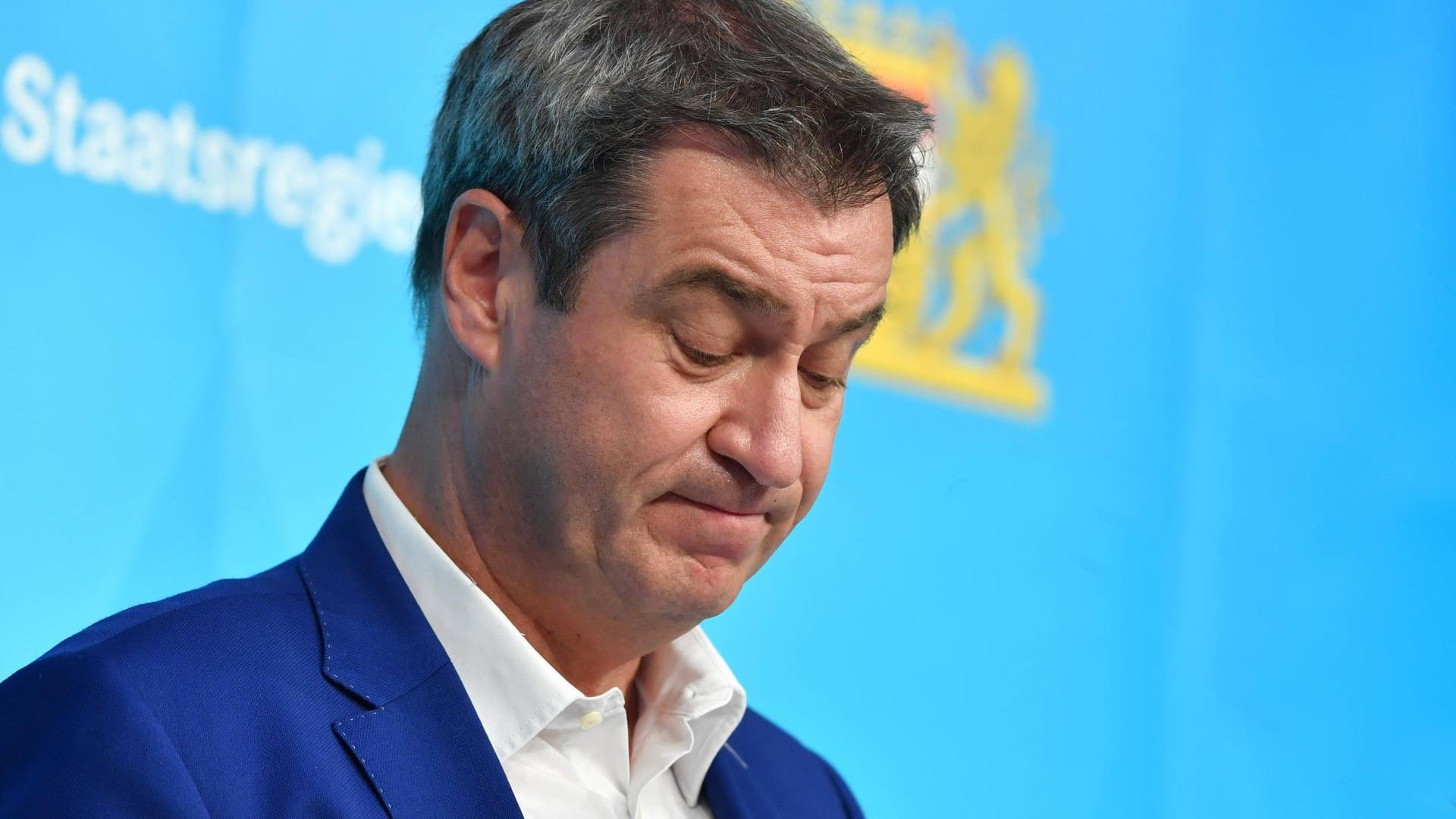 Markus Söder muss im Corona-Krisenmanagement Fehler einräumen.