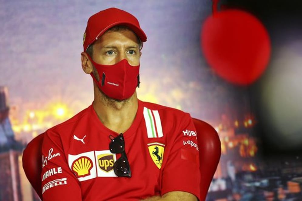 Trotz Krise im Kampfmodus: Ferrari-Pilot Sebastian Vettel.