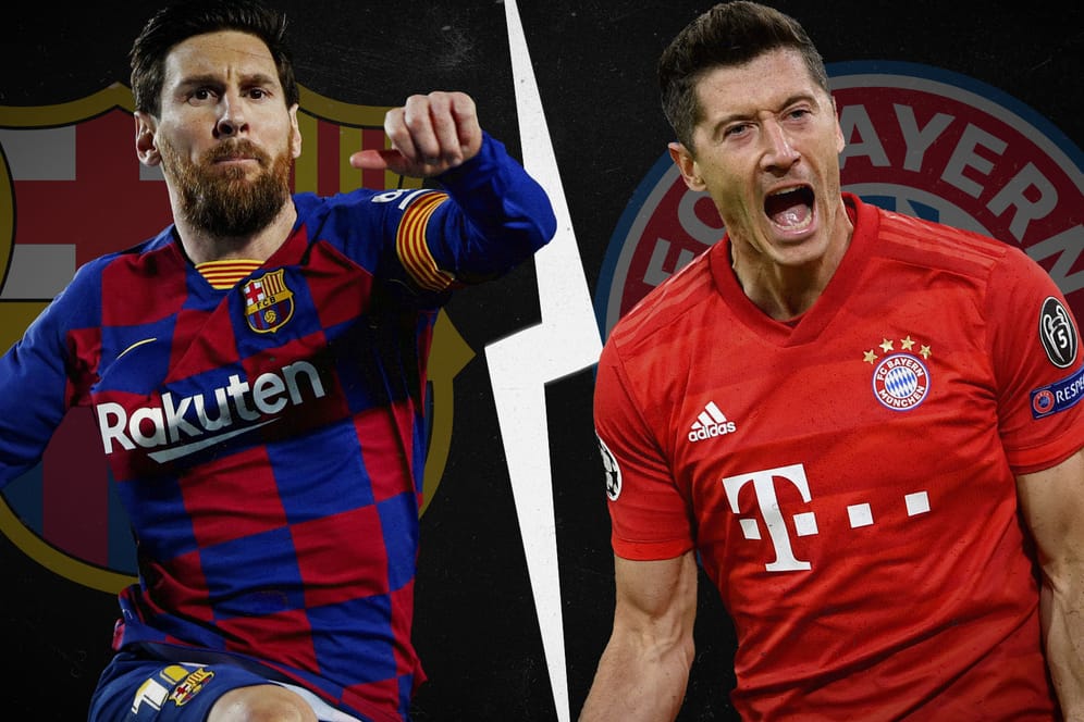 Lionel Messi gegen Robert Lewandowski: Am Donnerstagabend treffen die zwei Superstars im Champions-League-Halbfinale aufeinander.