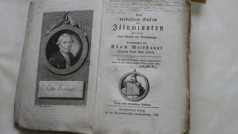 "Das verbesserte System der Illuminaten": Der Orden wurde 1776 vom Philosophen Adam Weishaupt in Ingoldstadt gegründet.