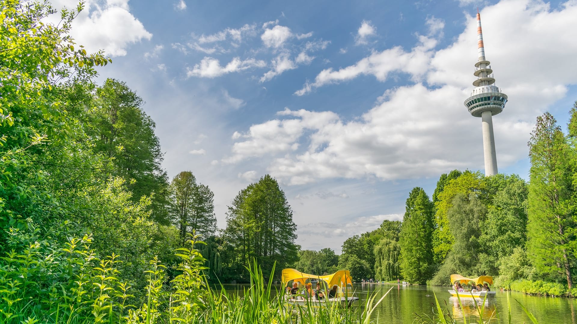 Mannheim: In Mannheim sind es im Sommer im Durchschnitt 21 Grad.