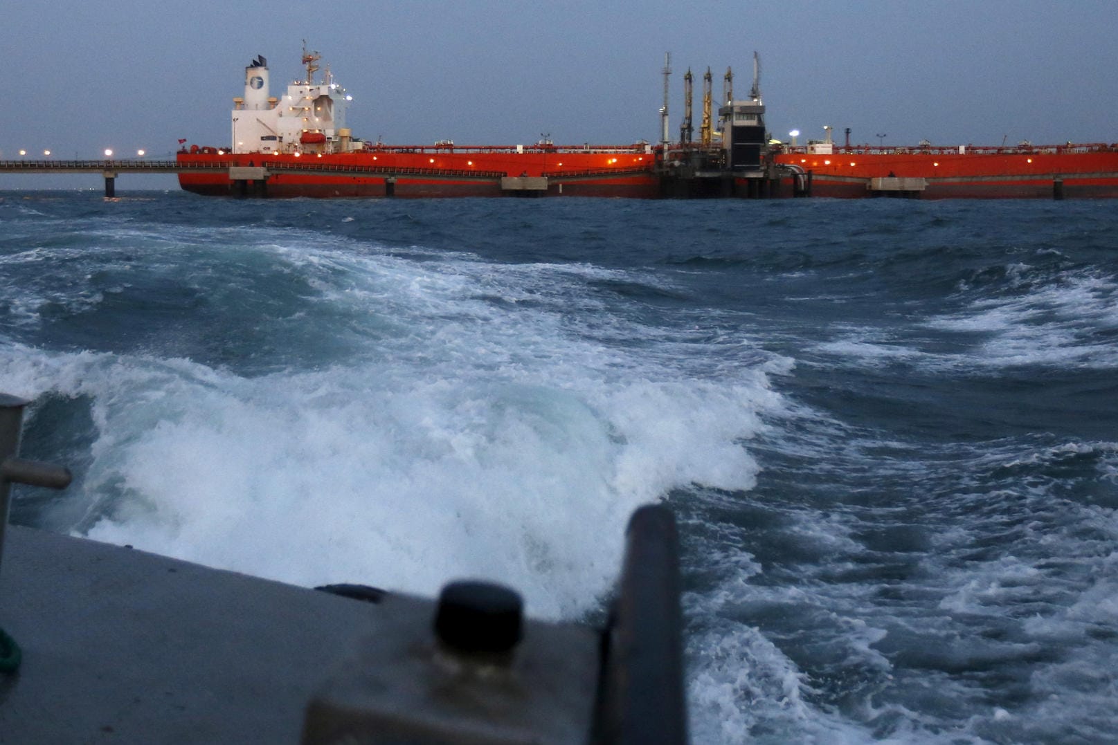 Öltanker im Hafen von Anzoategui (Venezuela): Vier Schiffe auf dem Weg in das Land sind von den USA gestoppt worden. (Archivbild)