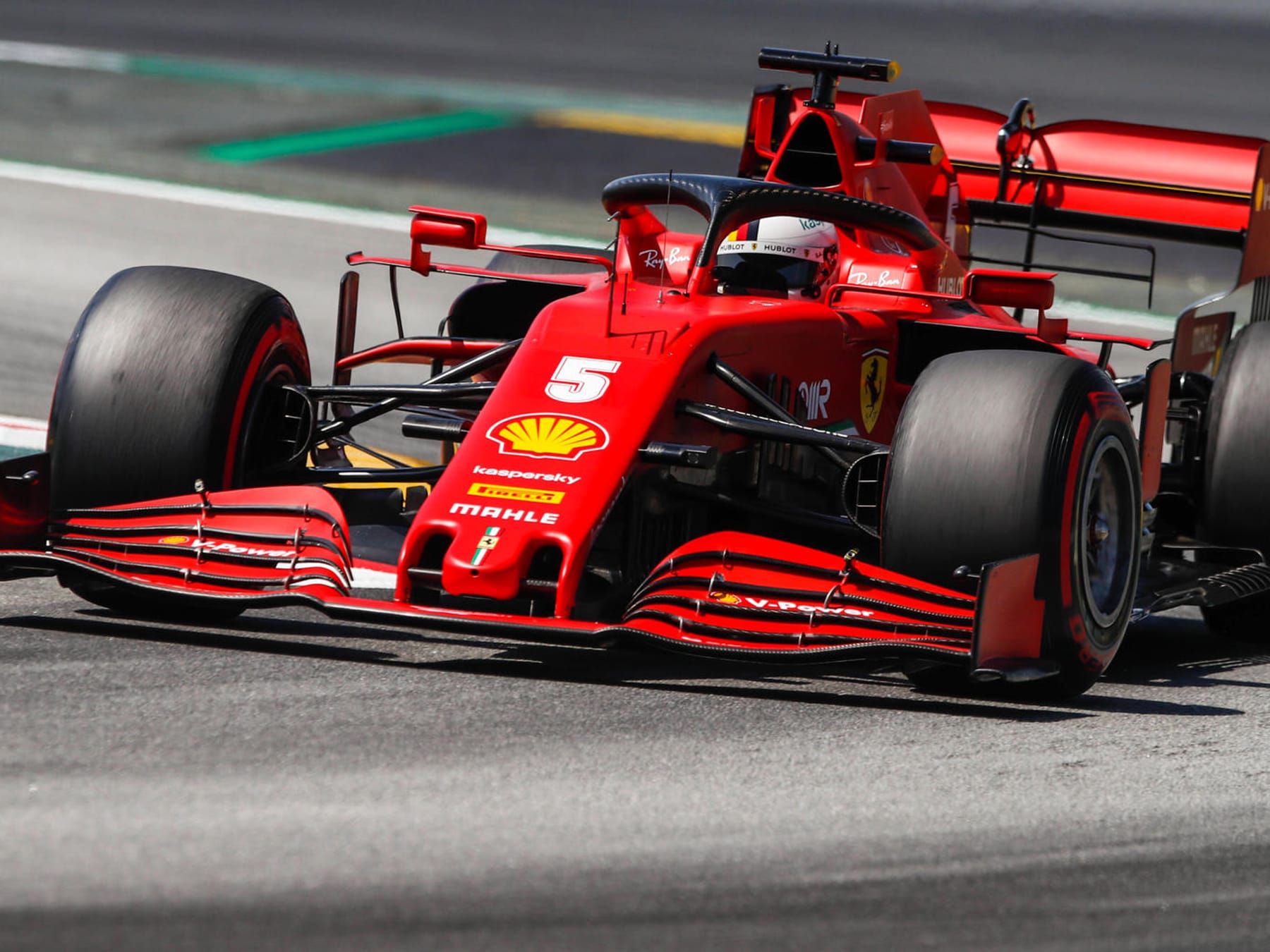 Formel 1 Sebastian Vettel mit Teilerfolg