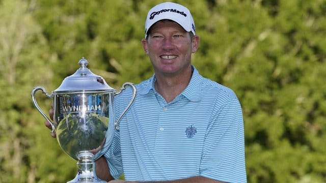 Jim Herman hat zum dritten Mal ein Turnier auf der US-Tour gewonnen. Jim Herman hat zum dritten Mal ein Turnier auf der US-Tour gewonnen.