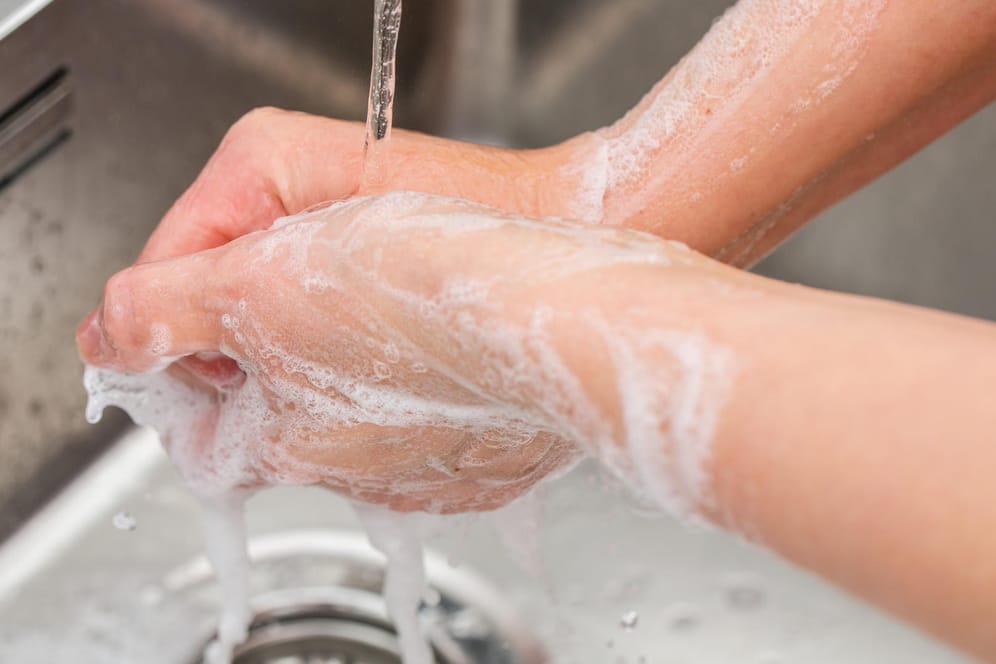 Hände waschen: 30 Sekunden dauert eine gründliche Reinigung.