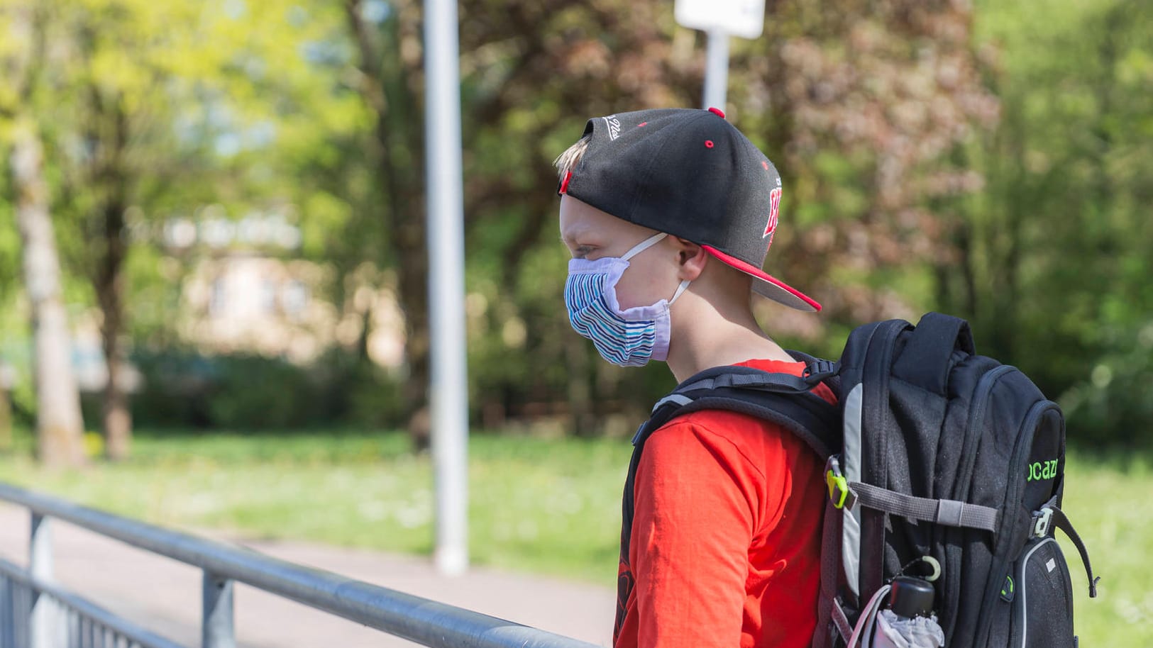 Schüler: Jedes Bundesland regelt die Maskenpflicht in der Schule unterschiedlich.