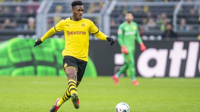 BVB-Profi Dan-Axel Zagadou in Aktion