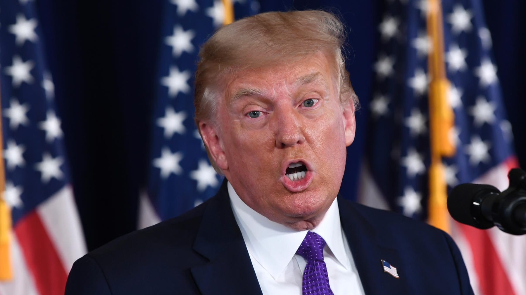 US-Präsident Trump: War schon mal besser auf Fox News zu sprechen.