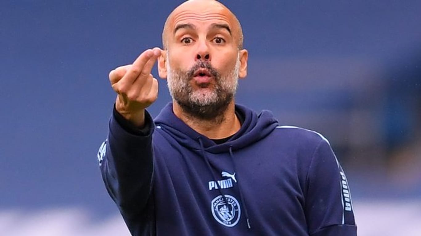 Pep Guardiola macht als Trainer von Manchester City weiter.