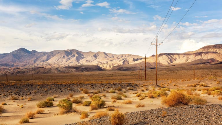 Hitzerekord: Das Death Valley ist bekannt für seine heißen Temperaturen.