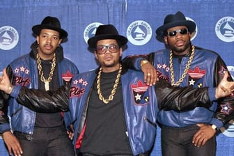 Run-DMC - Wegbegleiter des Hip-Hops: Joseph Simmons (l-r), Darryl McDaniels und "Jam Master Jay".