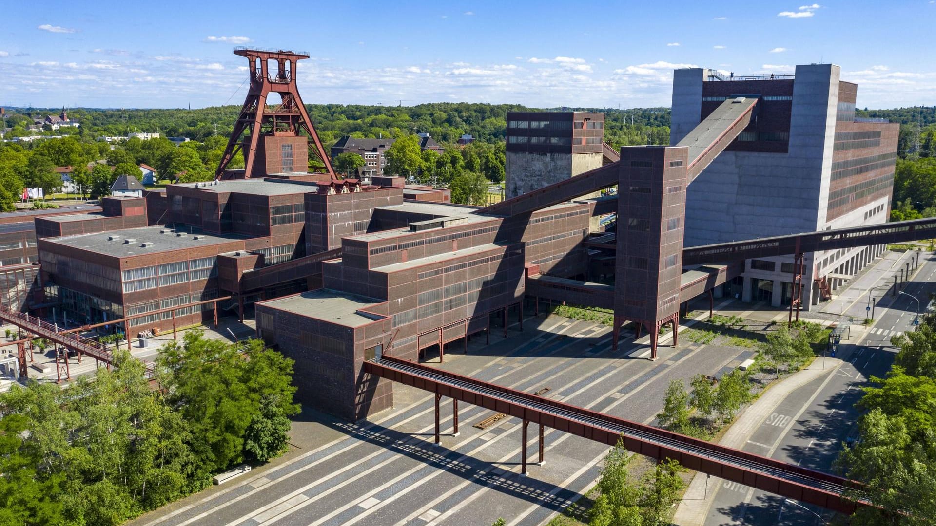 Die Zeche Zollverein zählt zum Welterbe.