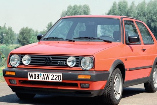 Ein Golf II GTI (1989) als Zweitürer: Er ist unter Liebhabern schon jetzt recht begehrt.