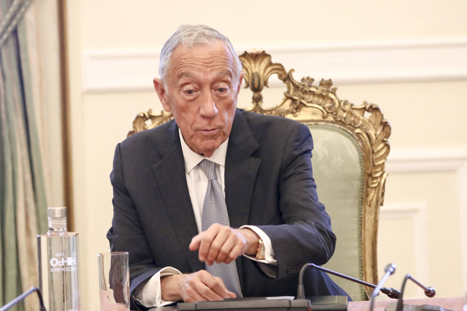 Marcelo Rebelo de Sousa: Der portugiesische Präsident bewies am Strand der Algarve Zivilcourage.