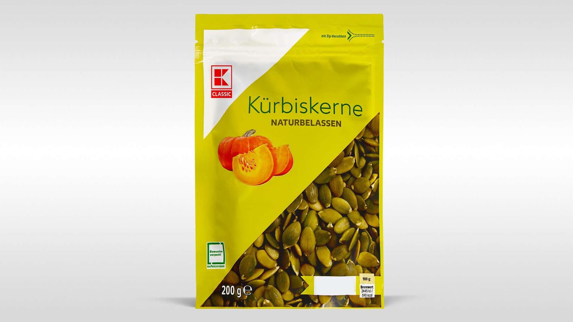 Rückruf: "K Classic Kürbiskerne naturbelassen"