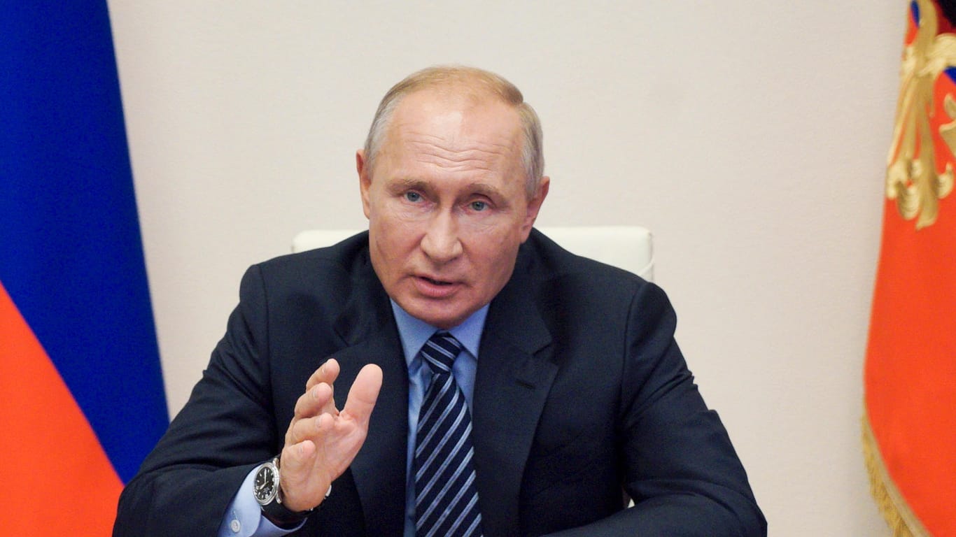 Russlands Präsident Putin kann die Machtfrage in Weißrussland entscheiden.