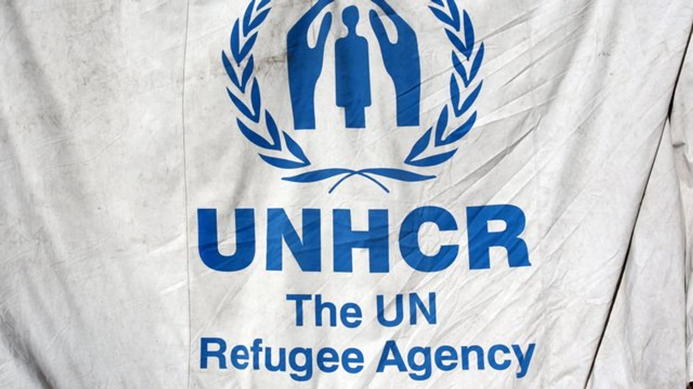 Das Logo "UN Refugee Agency".