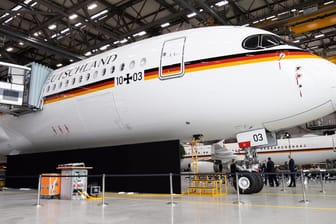 Der neue Airbus A350: Künftig fliegt Angela Merkel hier mit.