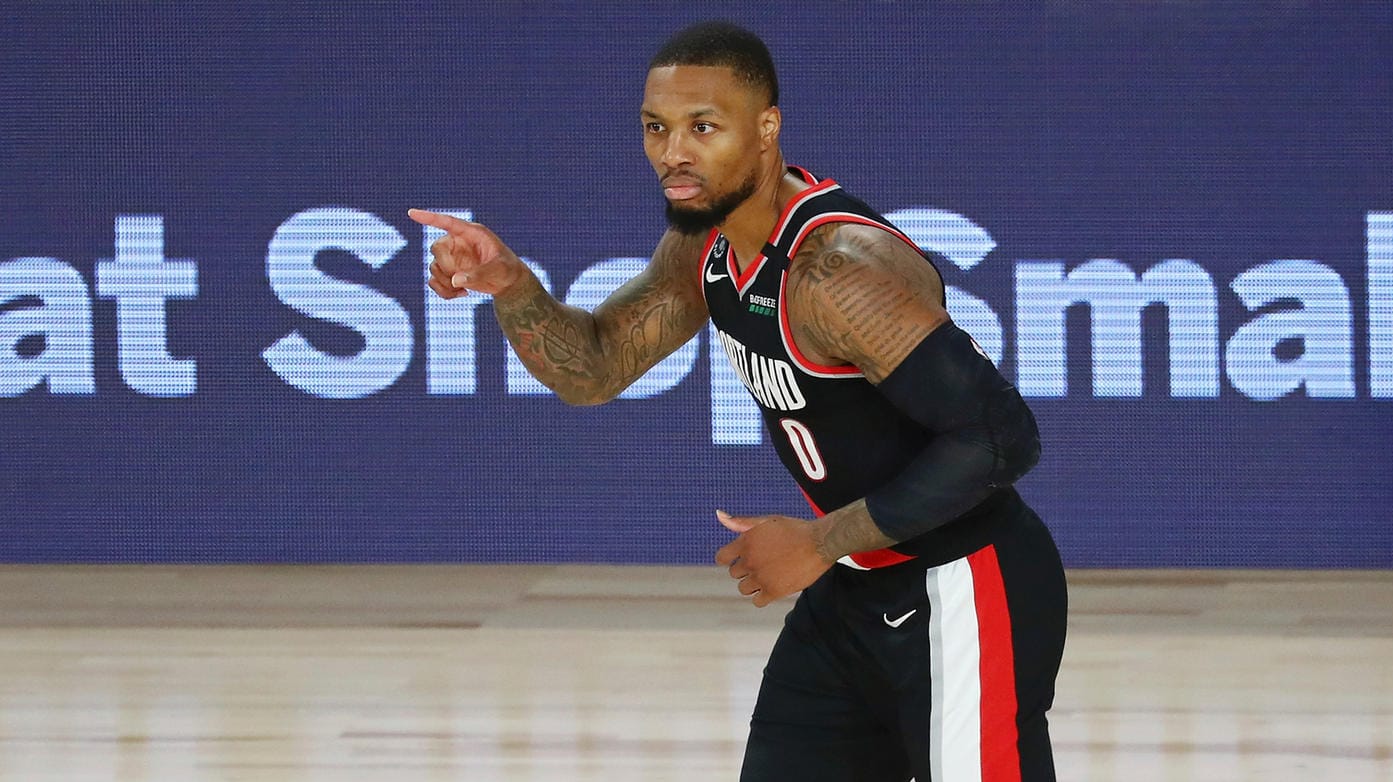 Damian Lillard: Der Point Guard führte die Portland Trail Blazers beinahe im Alleingang in die Playoffs.