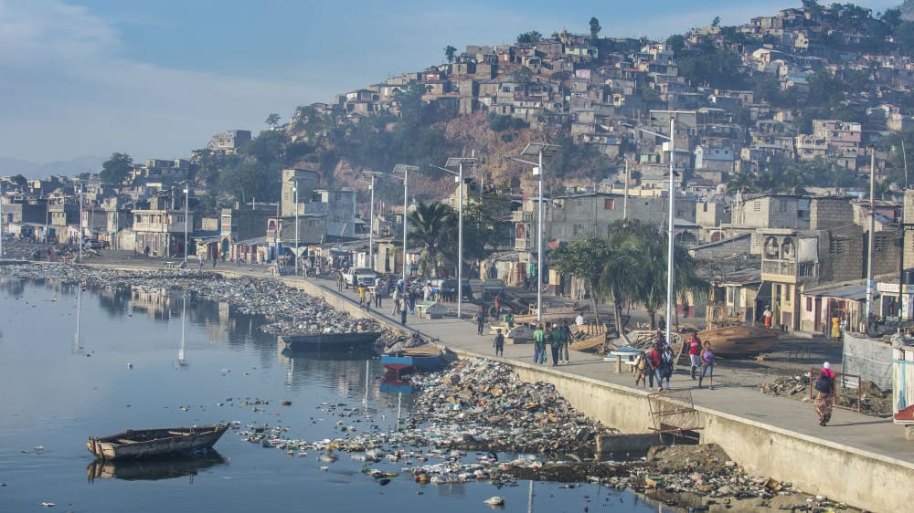 Ein Hafen in Haiti (Symbolbild): Haiti ist das ärmste Land der westlichen Hemisphäre. Ein Hafen in Haiti (Symbolbild): Haiti ist das ärmste Land der westlichen Hemisphäre.
